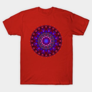 Mandala Magic - Daily Focus 4.9.2015 Hearts of Love T-Shirt